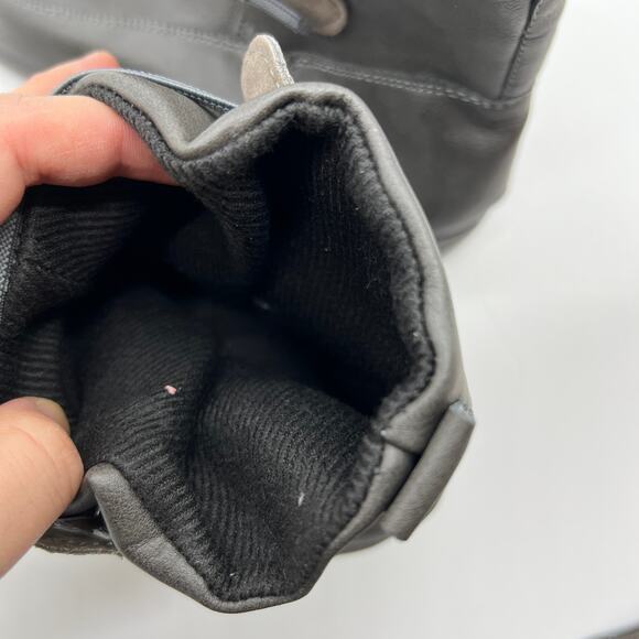 Women Ankle Boots Low Heel Slip on Comfortable Booties Black Size 9.5US /41CN - Picture 8 of 12